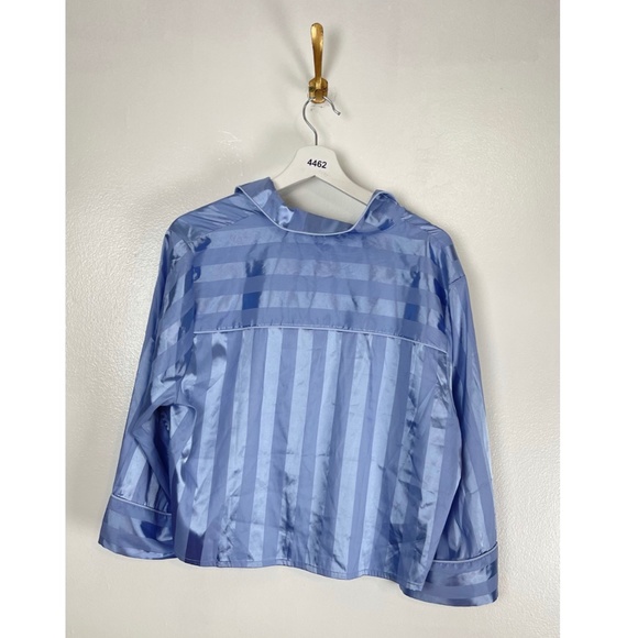 FREE PEOPLE Pajama Party Print Pajamas in Hazy Blue Size X-Large - Picture 6 of 11